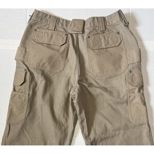 DULUTH TRADING - Men's Double Knee Cargo Canvas Workwear Pants - Size 36x34